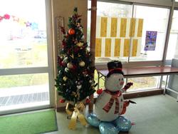 PTAよりクリスマス飾りのプレゼント