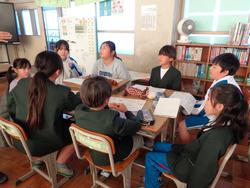 地区児童会の様子