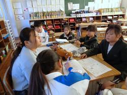 地区児童会の様子