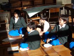 地区児童会の様子