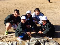 業間休みの外遊び