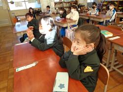 1年生国語の授業