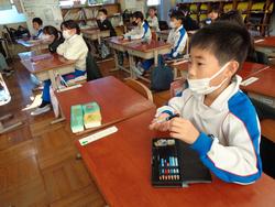 1年生国語の授業