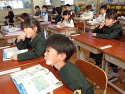 1年生国語の授業