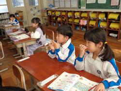 1年生国語の授業