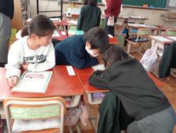 1年生国語の授業