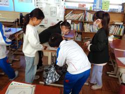 1年生国語の授業