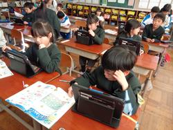 1年生国語の授業