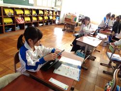 1年生国語の授業