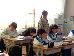 3年生道徳の授業