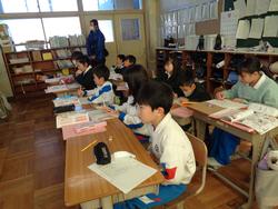 3年生道徳の授業