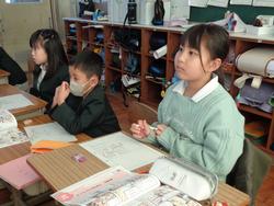 3年生道徳の授業