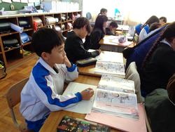 3年生道徳の授業