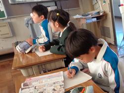 3年生道徳の授業