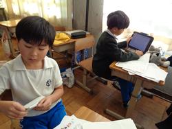 3年生国語の授業