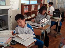 3年生国語の授業