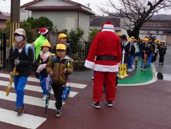 2学期最後の登校の様子