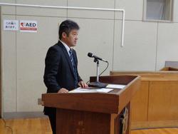 2学期終業式の様子