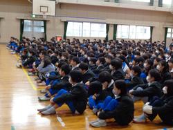 2学期終業式の様子