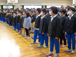 2学期終業式の様子