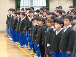 2学期終業式の様子