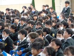 冬休みの生活について