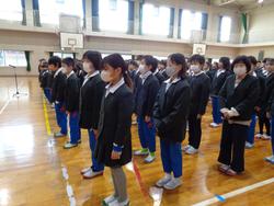 始業式の様子