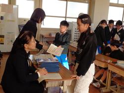 始業式後の三樹っ子たち