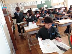 始業式後の三樹っ子たち