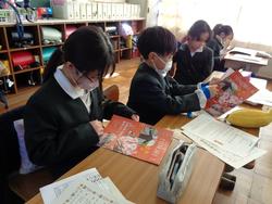 始業式後の三樹っ子たち