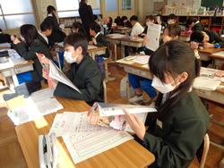 始業式後の三樹っ子たち