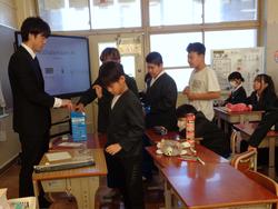 始業式後の三樹っ子