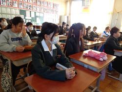 始業式後の三樹っ子