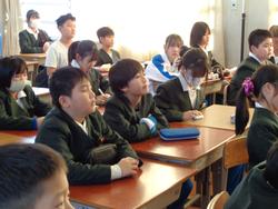 始業式後の三樹っ子