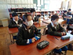 始業式後の三樹っ子