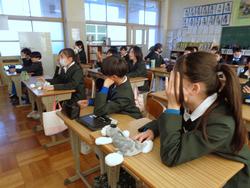 始業式後の三樹っ子