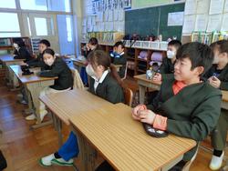 始業式後の三樹っ子