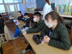 始業式後の三樹っ子