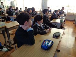 始業式後の三樹っ子