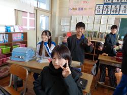 始業式後の三樹っ子