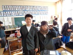 始業式後の三樹っ子