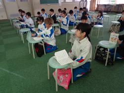 3年生音楽の授業