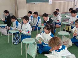 3年生音楽の授業