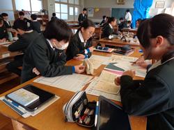 6年生図工の授業