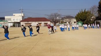 避難訓練の様子