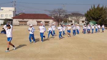 避難訓練の様子