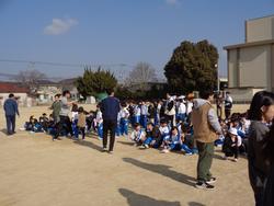 避難訓練の様子