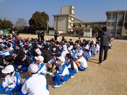 避難訓練の様子