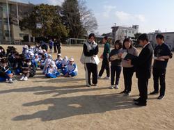 避難訓練の様子