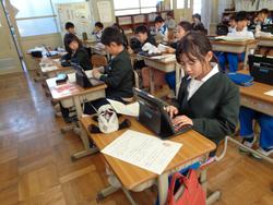 3年生国語の授業